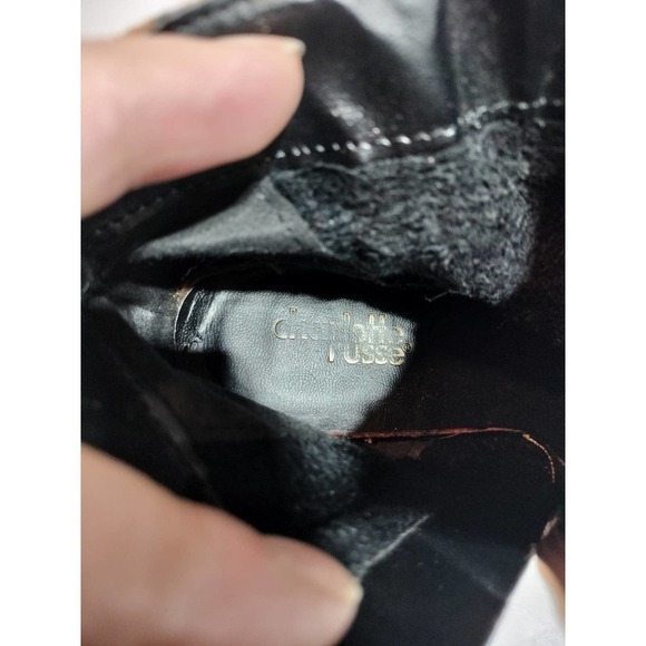 Charlotte Russe Cheetah Print Heeled Ankle Height Booties woman size 7 /37 - Picture 11 of 12